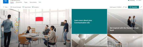 Quick Tip: Eine Communication Site als Subsite anlegen